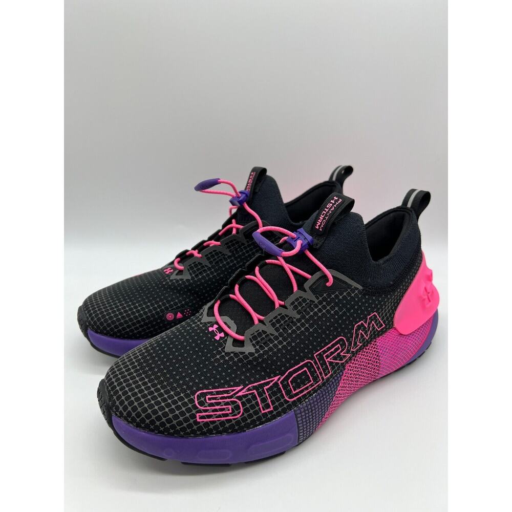 Under Armour Hover Phantom 3 SE Storm Running Shoes 3026610-002 Men's 9 - Picture 9 of 12